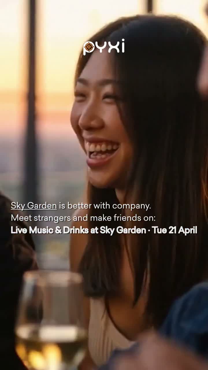 Sky Garden video creative poster